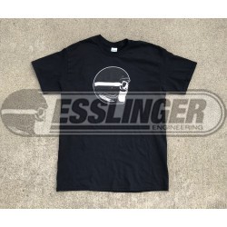Esslinger Men's Black Logo T-shirt