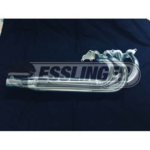 Ford Duratec Stockcar Header - Silver