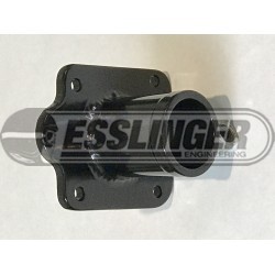 Black Aluminum 1.5" Water Inlet Housing
