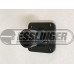 Black Aluminum 1.5" Water Inlet Housing