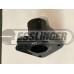 Black Aluminum 1.5" Water Inlet Housing