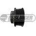 Serpentine Crank Pulley - Black 2.9"