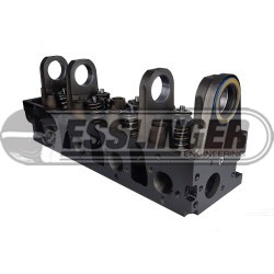 CNC Ported Iron Closed Chamber D-port Head