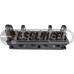 CNC Ported Iron Closed Chamber D-port Head