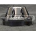 Serpentine Water Pump Pulley - Black 5"