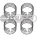 3.800" Bore 1.2,1.5, 3mm Nitrided File-fit Ring Set